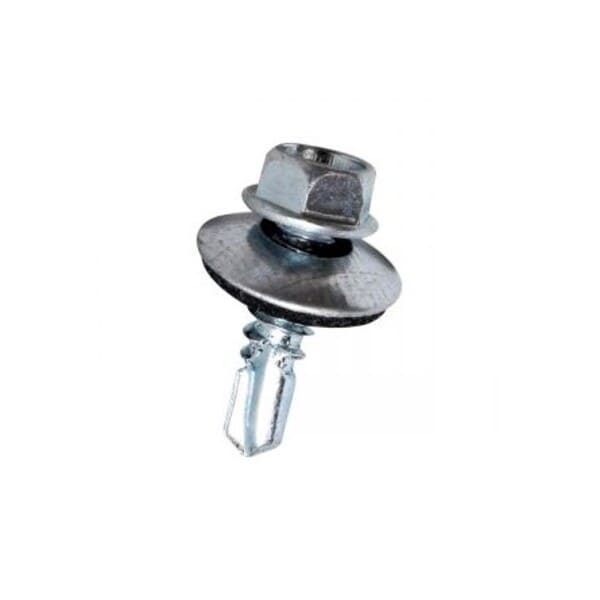 TORNILLO LAMINA-LAMINA ZINC PUNTA BROCA 12X3/4 PLG CONICO