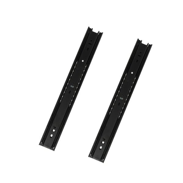 CORREDERA EXTENSIBLE P/GAVETA NEGRO 14plg SET 2pcs