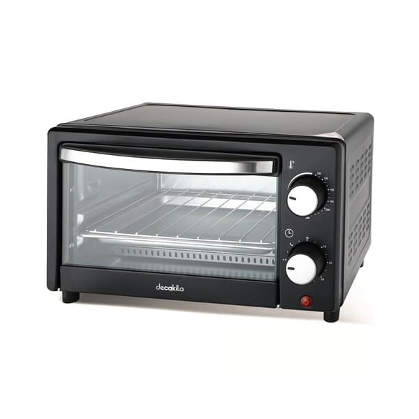 HORNO TOSTADOR 10L NEGRO 650W DECAKILA KUEV007B