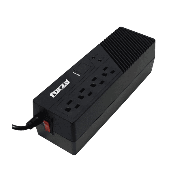 REGULADOR VOLTAJE FORZA  1000VA/500W 115V 4-NEMA 2-USB (FVR-1211USB)(FVR-1011USB)