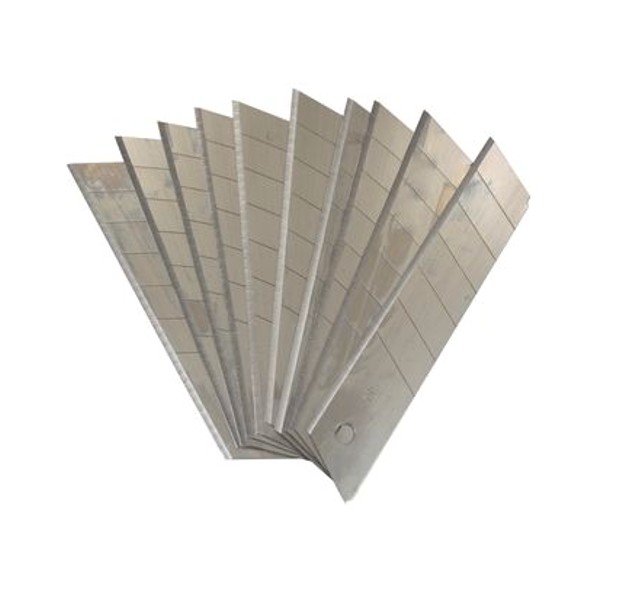 REPUESTO P/CUCHILLA TOTAL 9X80mm SET 10pcs THT5190901