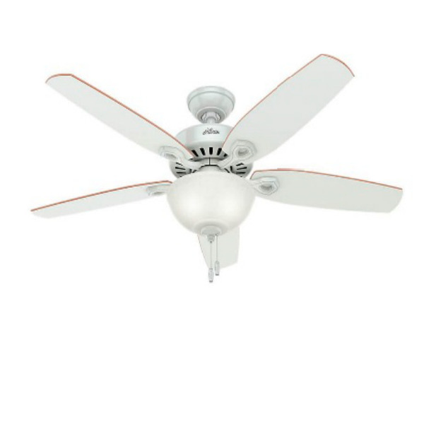 VENTILADOR HUNTER BUILDER DELUXE 52 WHT (HU-53089)