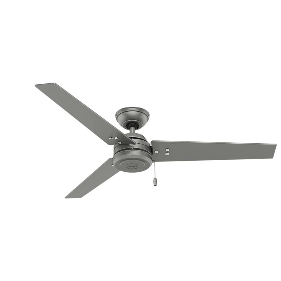 VENTILADOR HUNTER CASSIUS 52 PLATEADO (HU-59262)