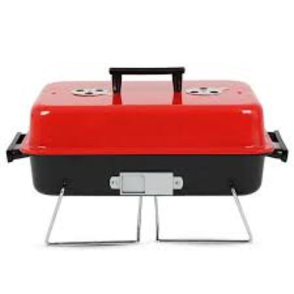 BARBACOA PORTATIL C/TAPA CARBON INOX BG127