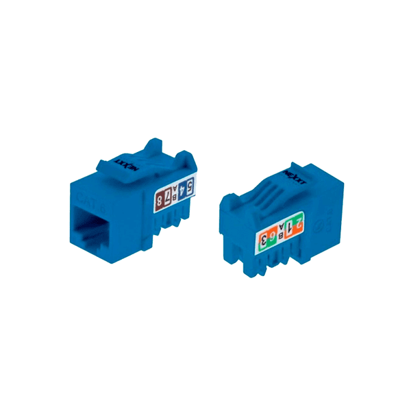 CONECTOR HEMBRA CAT6 AZUL NEXXT AW120NXT22