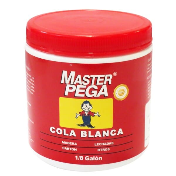 MASTER PEGA COLA BLANCA 1/8