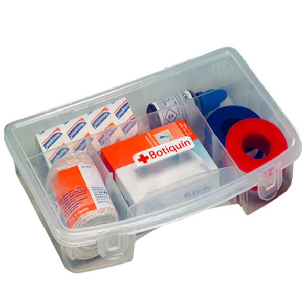 CAJA ORGANIZADORA TRANSPARENTE BOTIQUIN RIMAX 9plg 5434-XP