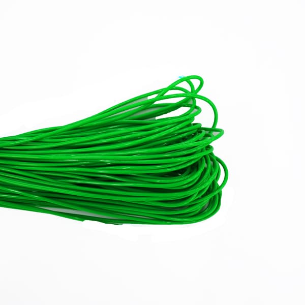 CORDON PLASTICO VERDE FUERTE 3.5mm (libra)