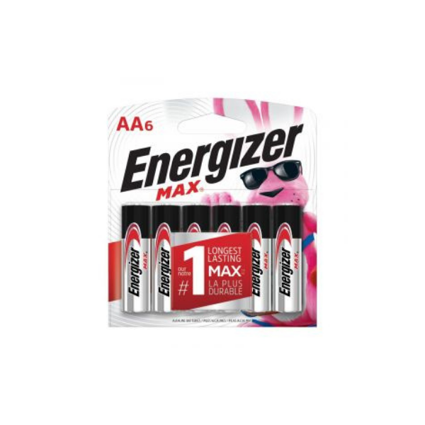 BATERIA ALCALINA ENERGIZER AA-6 (12506)