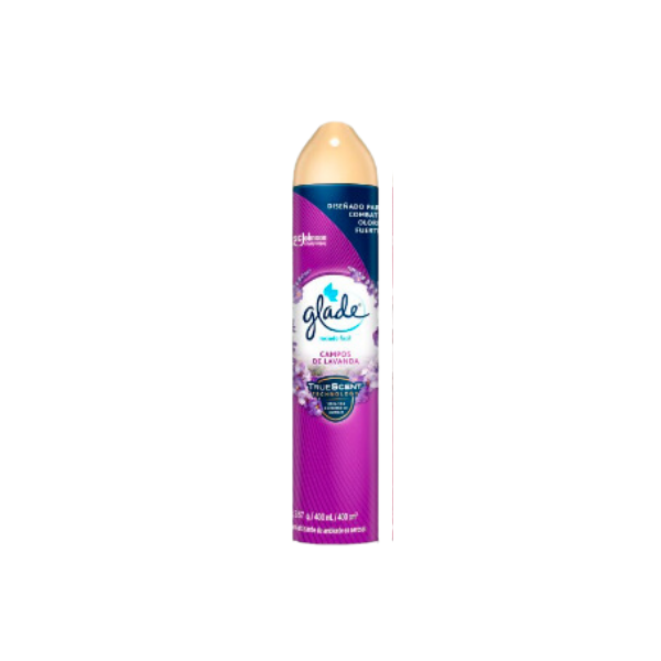 DESODORANTE AMBIENTAL SPRAY CAMPOS LAVANDA 400 ML GLADE 10102