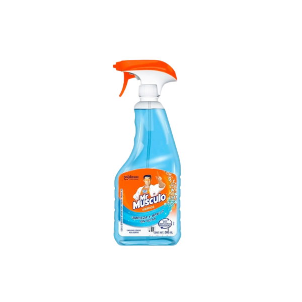 LIMPIADOR PARA VIDRIO TRIGGER 500 ML MR MUSCULO 20028