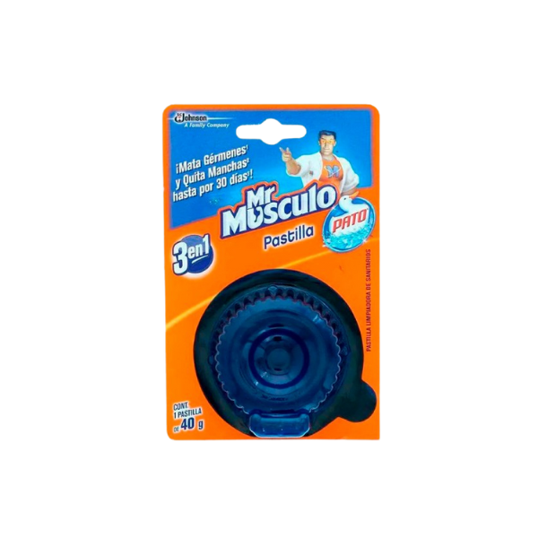 PASTILLA PARA INODORO AZUL 48 GR AZUL MR MUSCULO PATO 20035