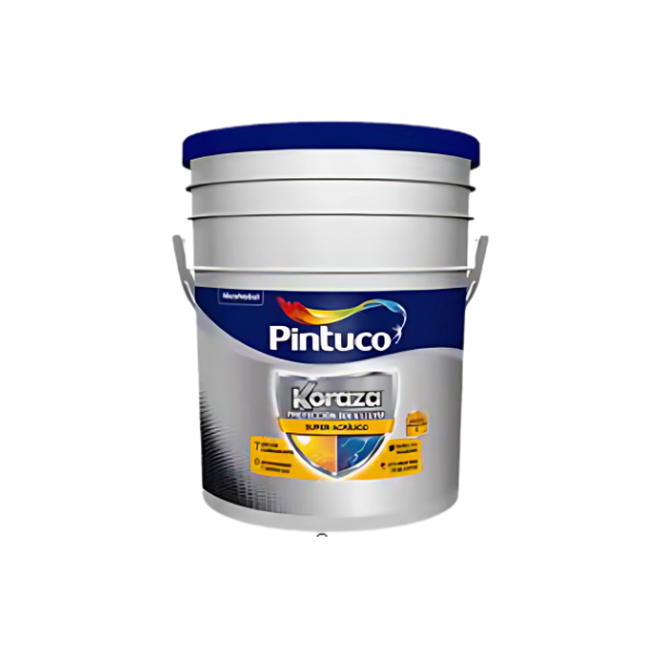 PINTURA LATEX MATE BLANCO CUBETA (18.925L) KORAZA PROTECTO