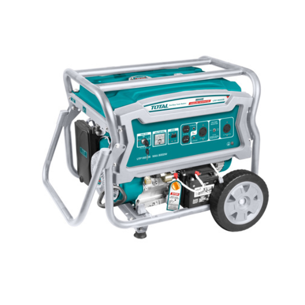 GENERADOR ELÉCTRICO A GASOLINA TOTAL 8000W 3600rpm UTP180006