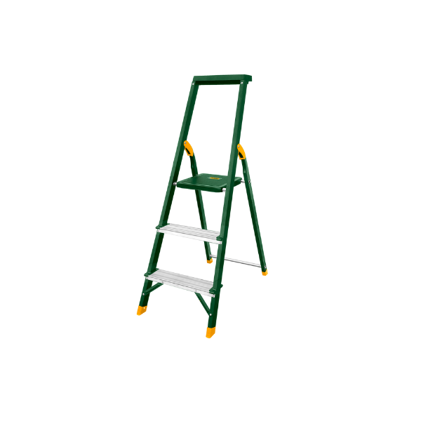 ESCALERA ALUMINIO 3 PELDAÑOS 330lb 4FT JADEVER (JDLD1H03)