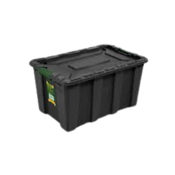 CAJA INDUSTRIAL MULTIUSOS NEGRA 55L JADEVER  JDTB3355