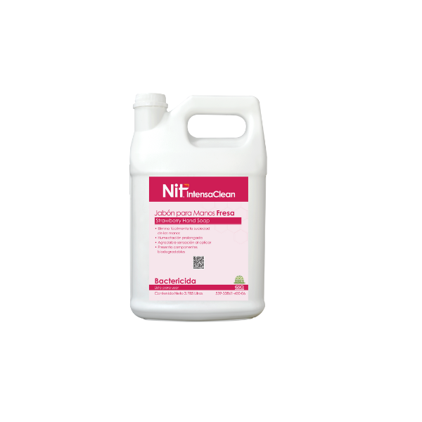 JABON LIQUIDO ANTIBACTERIAL FRESA NIT GL 3386140006