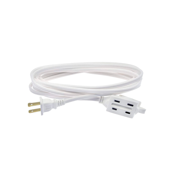 EXTENSION ELÉCTRICA JADEVER 2X16 BLANCA 8MTS (JDEJ2606)