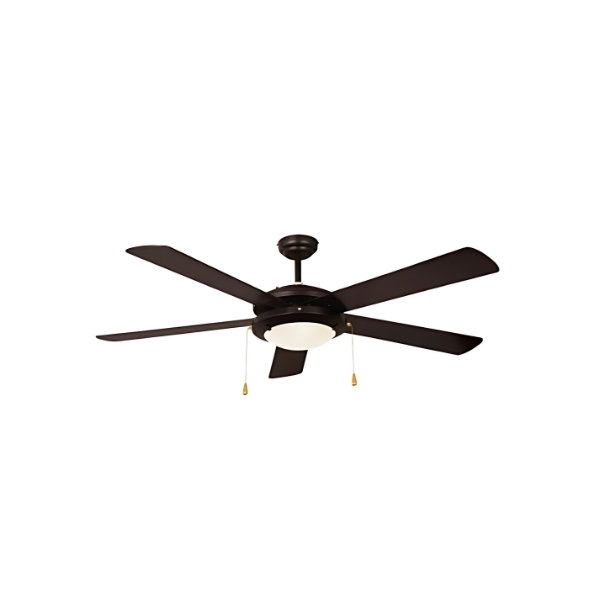 VENTILADOR TECHO DESIGNERS 52" NEGRO (62 7933-2)