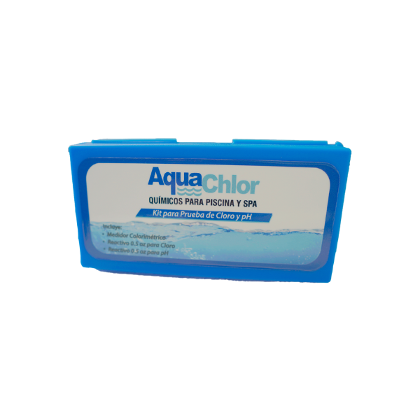KIT PRUEBA CLORO Y PH PARA PISCINA AQUACHLOR 12010262