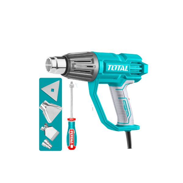PISTOLA DE CALOR TOTAL 1600W 3 POTENCIAS UTB16078