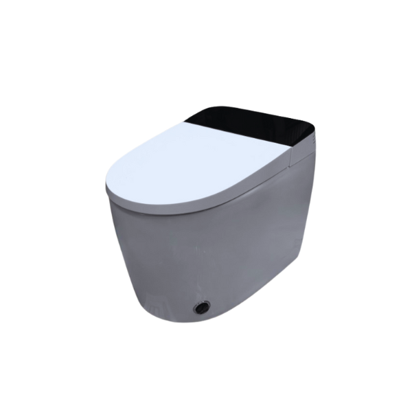 INODORO SMART WHITE AND BLACK EASY BATH S17F-BLACK