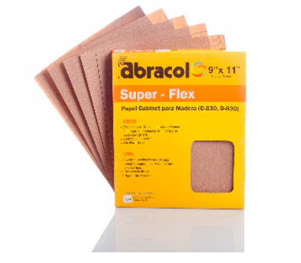 LIJA MADERA SUPER-FLEX ABRACOL No 180