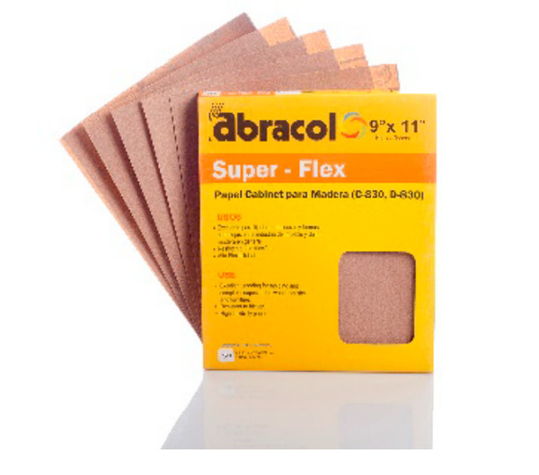 LIJA MADERA SUPER-FLEX ABRACOL No 220