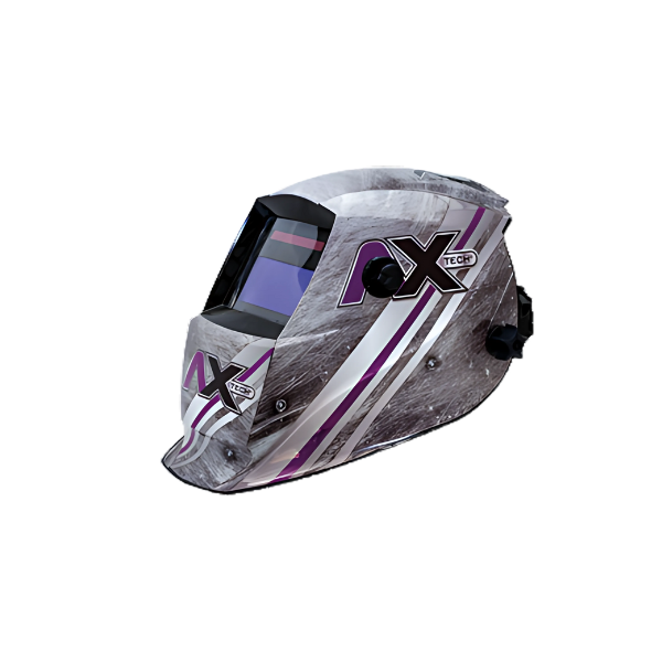 CARETA ELECTRÓNICA PARA SOLDAR DOBLE SENSOR A COLOR AXT-CEMETAL-CV