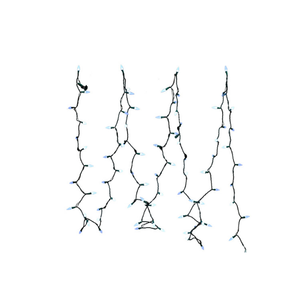 GUÍA DE LUCES 10.05 m BLANCO FRIO MIRO (100 LUCES) 831-L014-2505WC