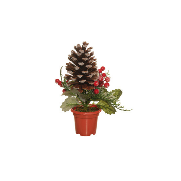 CHIRIVISCO NAVIDAD PICK PLASTICO 23 cm ROJO/VERDE MIRO 831-MX2467-2558