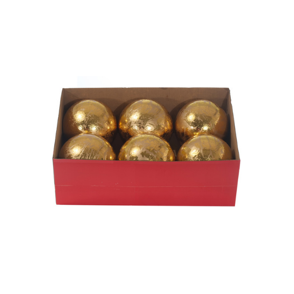 ESFERA NAVIDAD 20 cm DORADO MIRO 831-MX2467-24259M