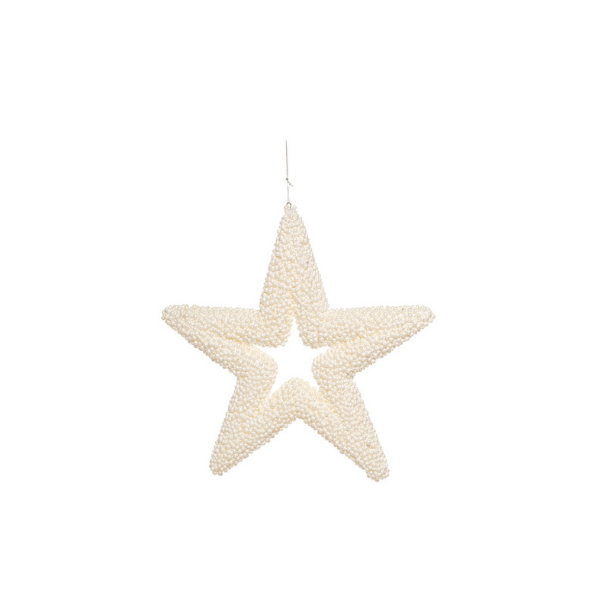 ADORNO NAVIDAD ESTRELLA 37 cm BLANCO MIRO 831-MXMAS67-25120W