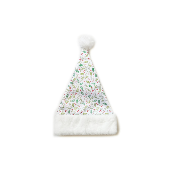 ADORNO NAVIDAD GORRO 25x36 cm BLANCO/MULTICOLOR MIRO 831-AMX082-2551