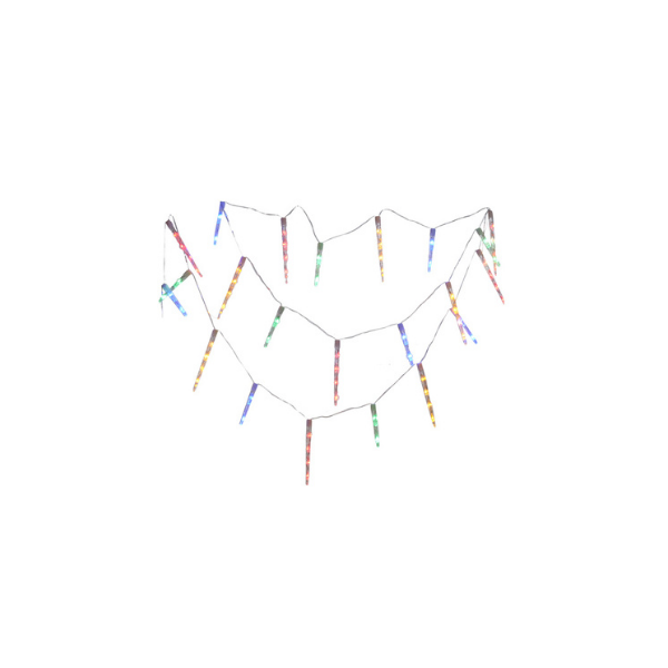 GUÍA DE LUCES 6.9 m MULTICOLOR MIRO (24 LUCES) 831-L011-2501D