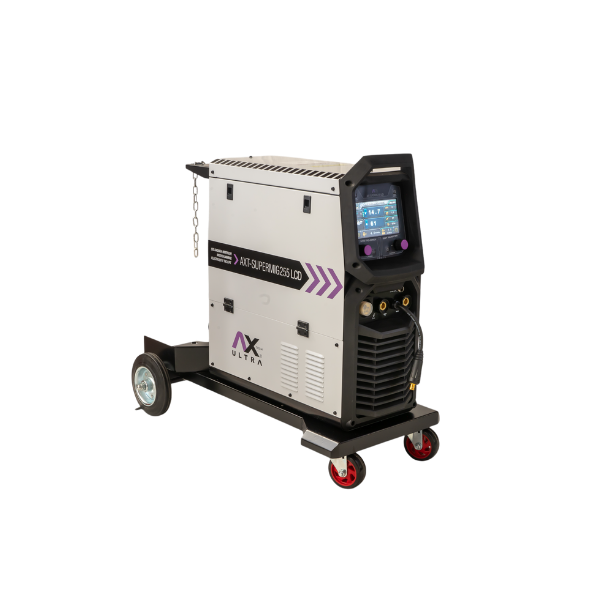 SOLDADOR INVERTER MIG/MAG/MMA/LIF TIG 250A 220V 1 FASE PANTALLA LCD AXT-SUPERMIG255LCD