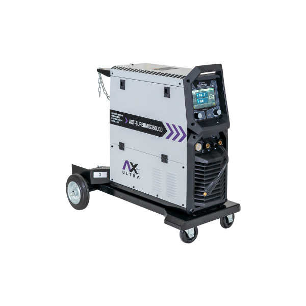 SOLDADOR INVERTER MIG/MAG/MMA/LIF TIG 350A 220/440V 1-3 FASES PANTALLA LCD AXT-SUPERMIG350LCD