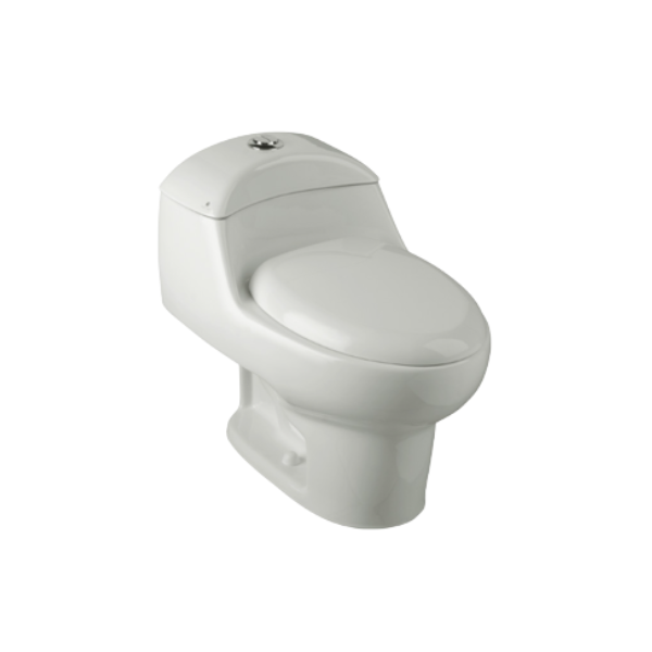 INODORO ONE PIECE ELONGADO BLANCO DOBLE DESCARGA 6.0/4.1LTS MONACO FV E179-BL