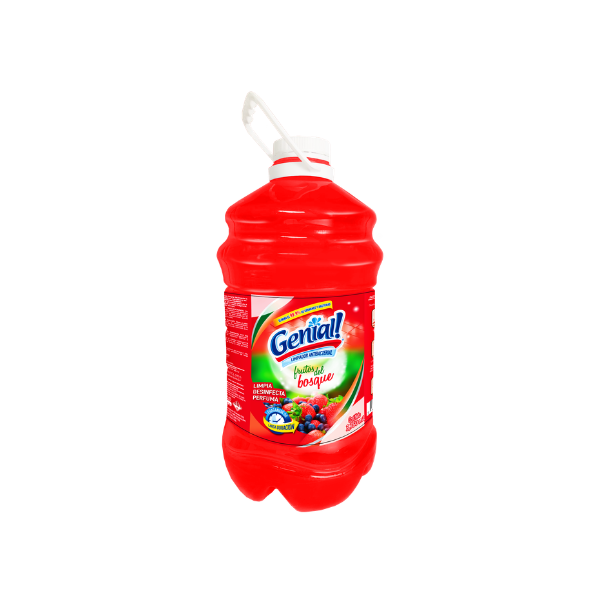 LIMPIADOR DESINFECTANTE MULTIUSOS 3750 ml FRUTOS DEL BOSQUE GENIAL GNL076