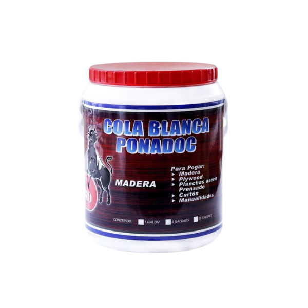 PEGA COLA BLANCA 3.785 L (gal) PONADOC DEL TORO