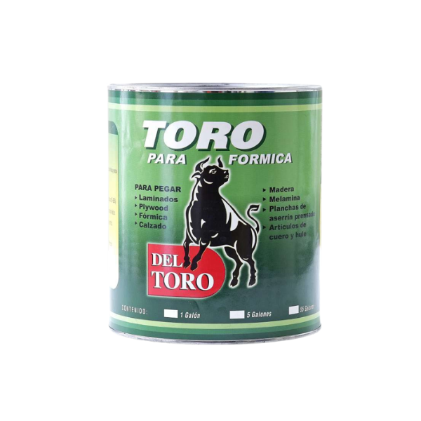 PEGA DE CONTACTO PARA FORMICA 3.785 L (gal) DEL TORO