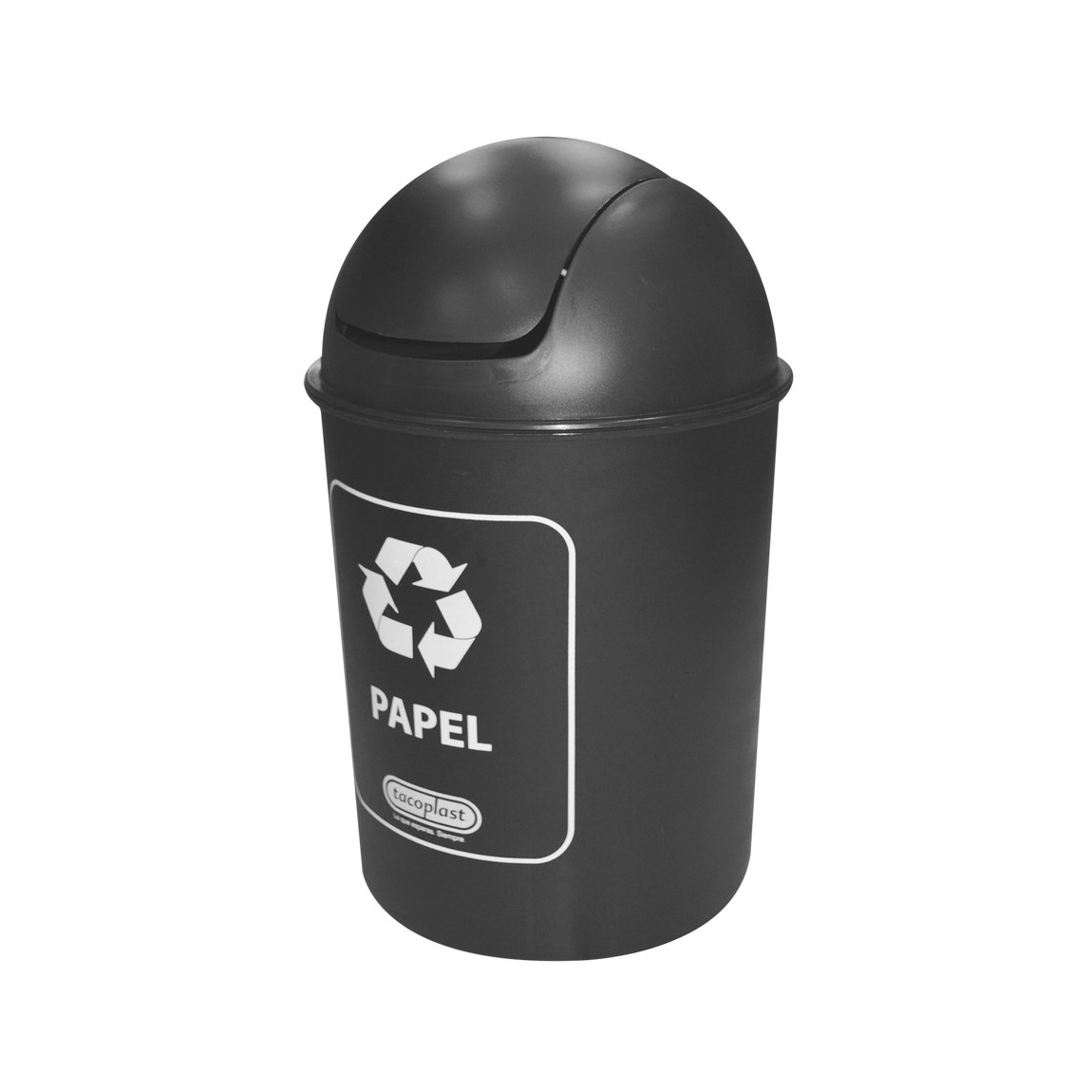 BASURERO BALAN NEGRO P/PAPEL 20lt 86107 (TP)