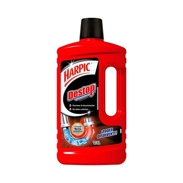 DESTAPADOR LIQUIDO P/CAÑERIA HARPIC 1000ml 173351  