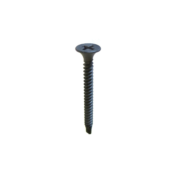 TORNILLO PARED SECA PUNTA BROCA 6X1 PLG NEGRO