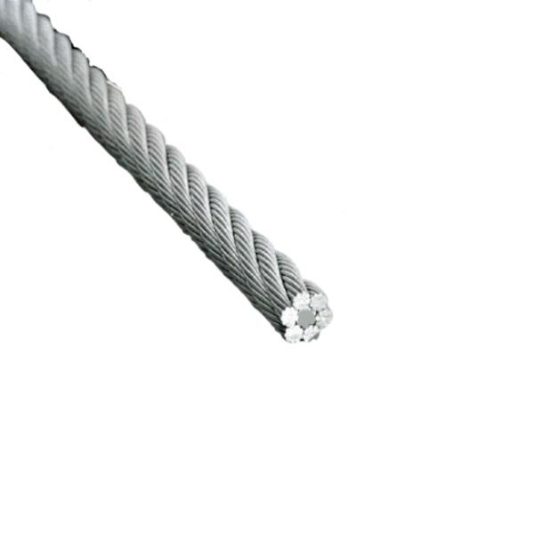 CABLE DE ACERO ALMA DE YUTE 1/4 543781