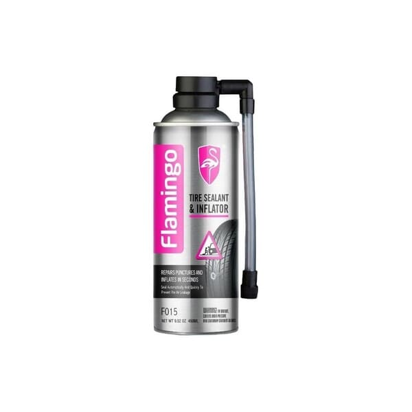 SELLADOR E INFLADOR P/LLANTAS FLAMINGO 450ml F015