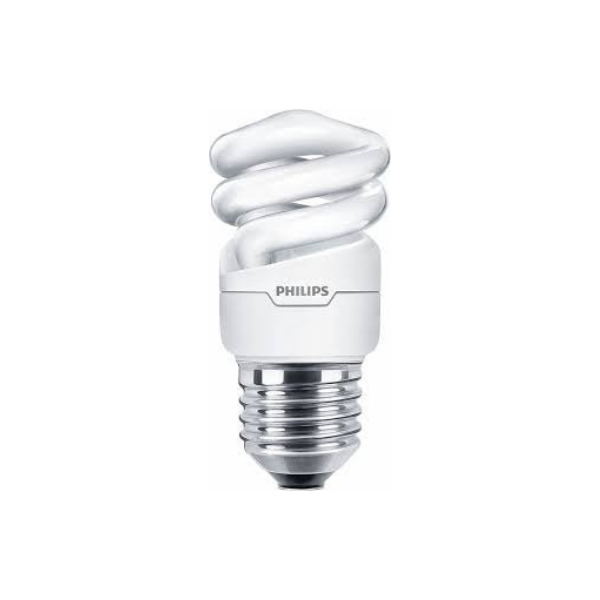 FOCO ESPIRAL FLUORECENTE 8W PHILIPS E27 (929689000801)