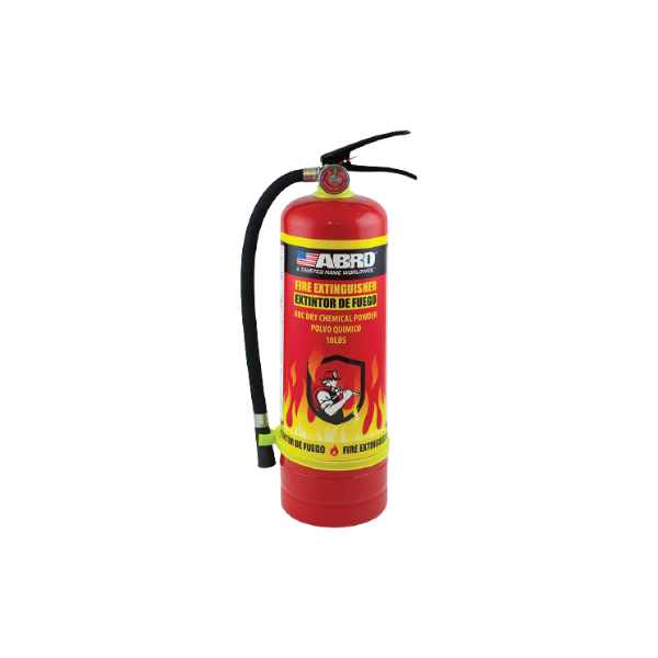 EXTINTOR RECARGABLE TIPO ABC ABRO 4.5kg (10lb) 48880