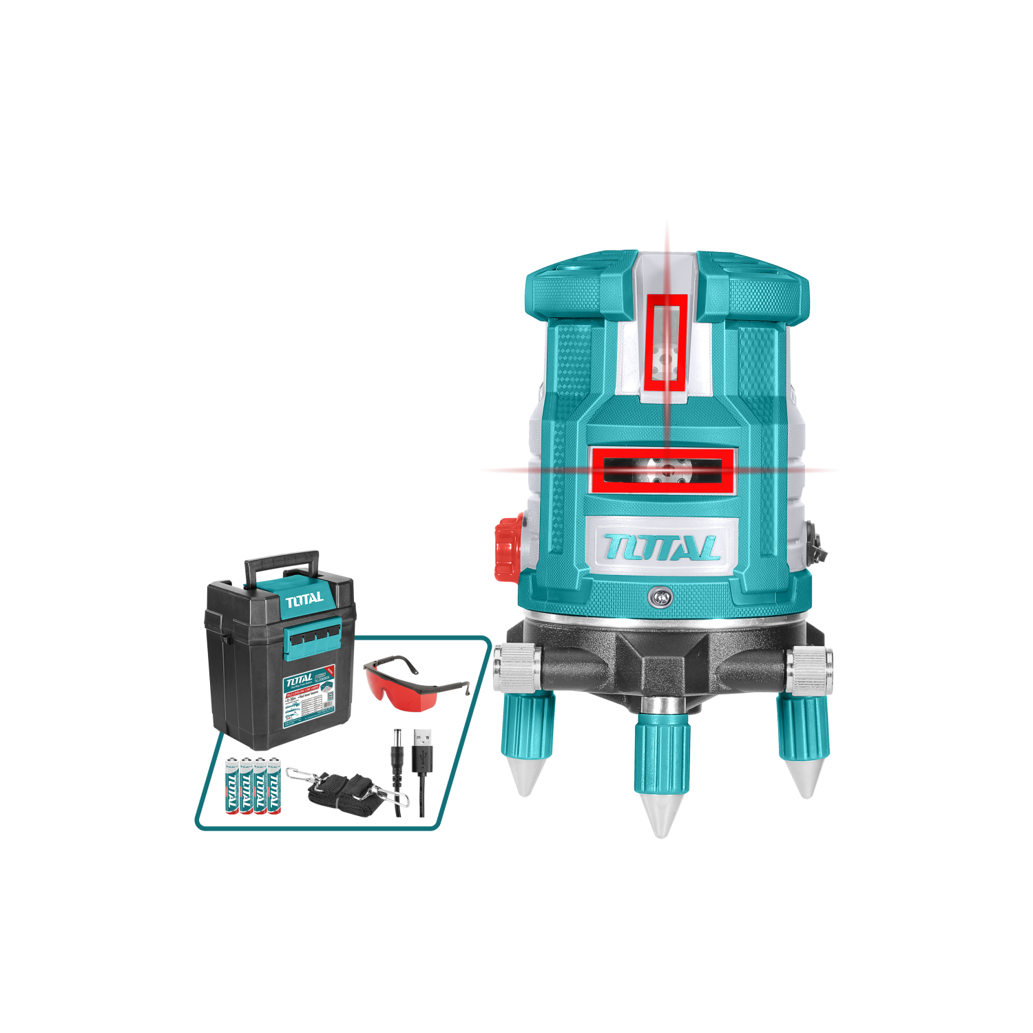 NIVEL LASER AUTOMÁTICO IND TOTAL TLL306505