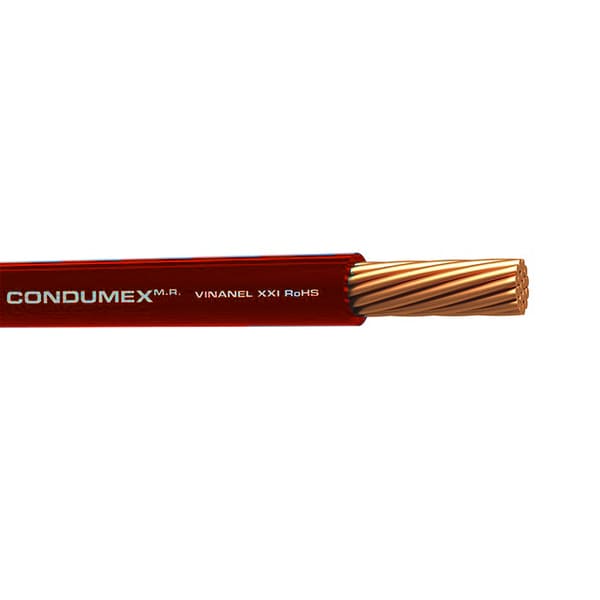 CABLE THHN ROJO 4 CONDUMEX 100mt(3006310)(Caja)